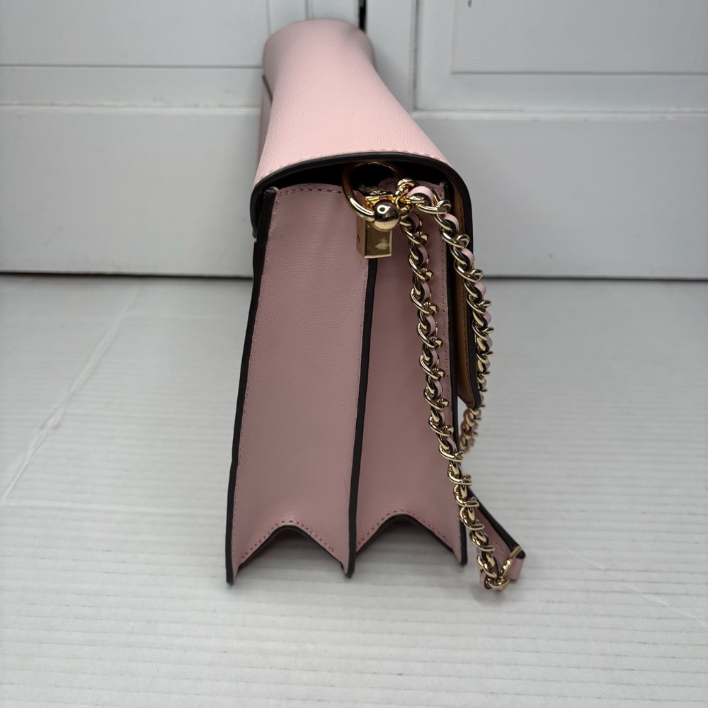TORY BURCH Pink Robinson Convertible Shoulder Bag - Picture 7 of 11